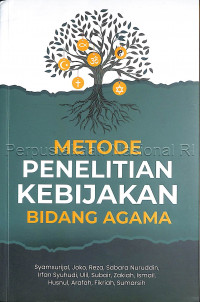 Metode penelitian kebijakan bidang agama