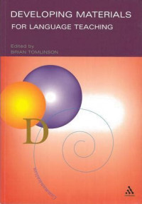 Developing Materials for Language Teaching / Brian Tomlinson