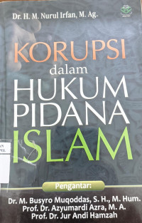 Korupsi dalam hukum pidana Islam