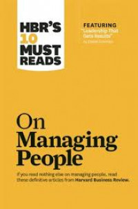 On Managing people