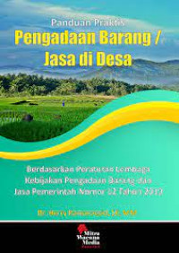 Panduan Praktis Pengadaan Barang / Jasa di Desa