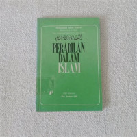 Peradilan dalam Islam / Muhammad Salam Madkur; Penterjemah; Imron AM