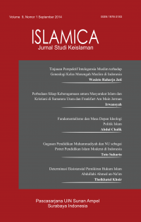 Tinjauan Perspektif Intelegensia Muslim terhadap Genealogi Kelas Menengah Muslim di Indonesia